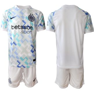 Moški Nogometni dresi kompleti Inter Milan Gostujoči 2025-26 z lastnim tiskom