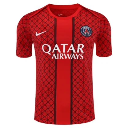 Kupite Nogometni dresi Paris Saint-Germain PSG 2025-26 rdeča Kratek Rokav