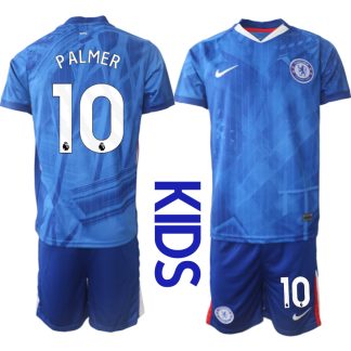 Otroški Nogometni dresi kompleti Chelsea Domači 2025-26 Cole Palmer 10
