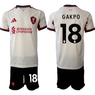 Poceni Nogometni dresi Liverpool Gostujoči 2025-26 Cody Gakpo 18