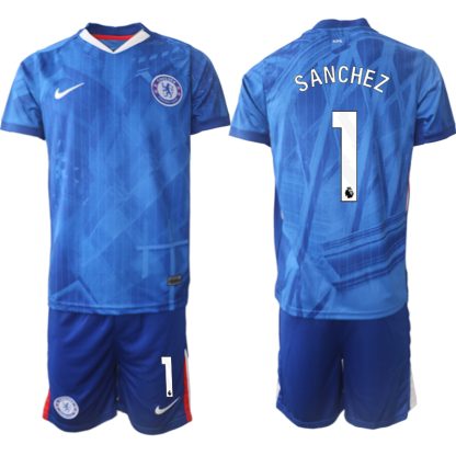 Prodaja Nogometni dresi kompleti Chelsea Domači 2025-26 Robert Sanchez 1