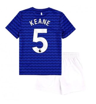 Nogometni dresi komplet Everton Domači 2025-26 Otroški Michael Keane 5