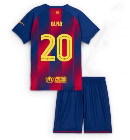 Nogometni dresi komplet FC Barcelona Domači 2025-26 Otroški Dani Olmo 20