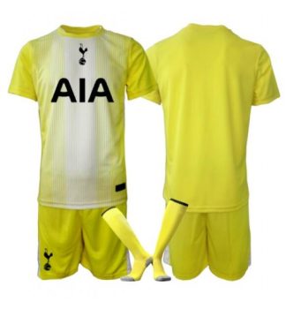 Nogometni dresi za otroke komplet Tottenham Hotspur Vratar Tretji 2025-26 rumena