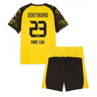 Poceni dresi za otroke BVB Emre Can #23 Borussia Dortmund Domači 2025-26