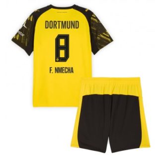 Poceni dresi za otroke BVB Felix Nmecha #8 Borussia Dortmund Domači 2025-26