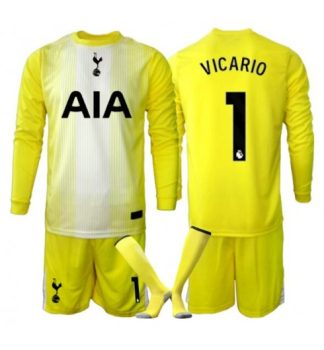 Poceni Nogometni dresi komplet Tottenham Hotspur Vratar Tretji 2025-26 Guglielmo Vicario 1