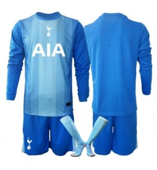 Nogometni dresi kompleti Tottenham Hotspur Vratar Gostujoči 2025-26 Otroški  Dolgi rokavi