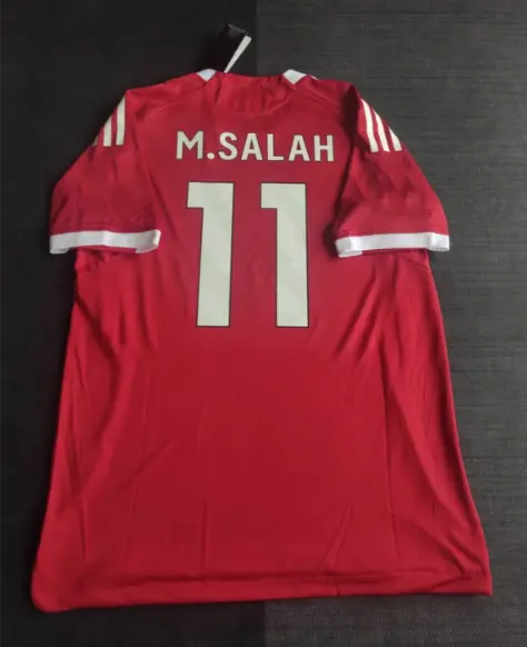 Otroski Nogometni dres kompleti Liverpool Domaci 2025-26 Mohamed Salah 11.webp
