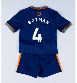 Otroški Nogometni dresi kompleti Newcastle United Tretji 2025-26 Sven Botman 4