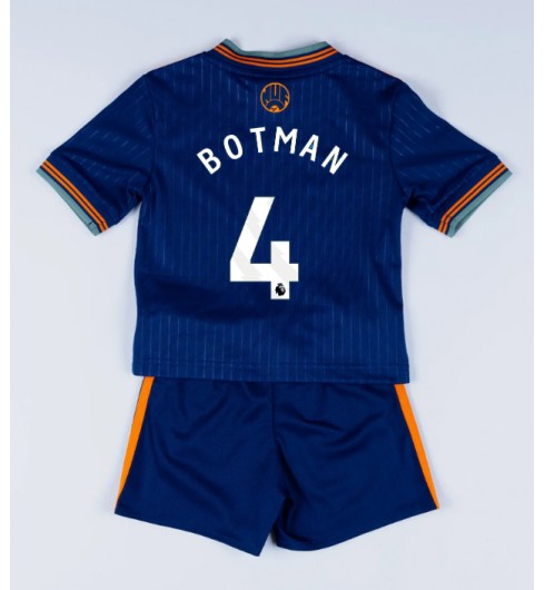 Otroški Nogometni dresi kompleti Newcastle United Tretji 2025-26 Sven Botman 4