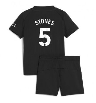 Kupiti Nogometni dresi za otroke Manchester City Gostujoči 2025-26 John Stones 5