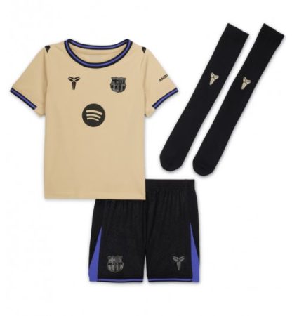 Poceni Otroški nogometni dres Andreas Christensen #15 FC Barcelona Gostujoči 2025-26
