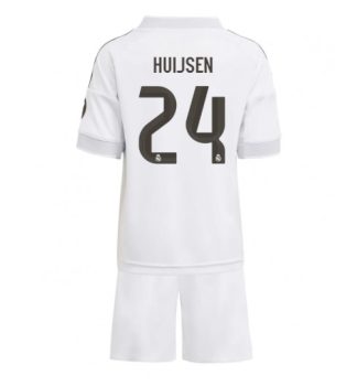 Kupiti Otroški dresi Kompleti Real Madrid Domači 2025-26 Dean Huijsen 24