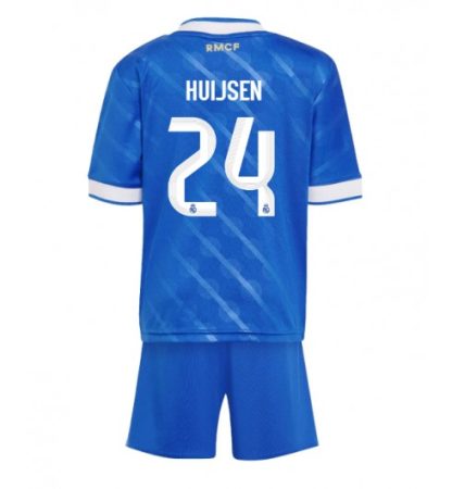 Nogometni dresi kompleti za otroke Real Madrid Tretji 2025-26 Dean Huijsen 24