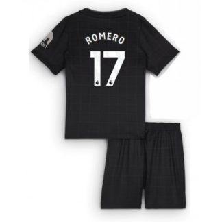 Nogometni dresi za otroke Tottenham Hotspur Gostujoči 2025-26 Cristian Romero 17