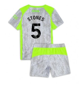 Otroški dresi Manchester City Tretji 2025-26 z imenom John Stones 5