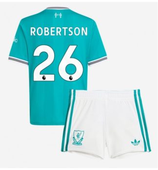 Poceni Nogometni dresi za otroke Liverpool Tretji 2025-26 Andrew Robertson 26