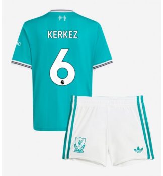 Otroški Nogometni dresi Milos Kerkez #6 Liverpool Tretji 2025-26