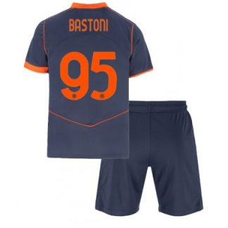 Otroški Nogometni Dres Inter Milan Tretji 2025-26 Alessandro Bastoni 95