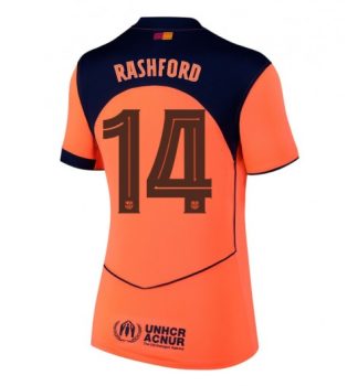 Poceni Nogometni Dres Marcus Rashford #14 FC Barcelona Tretji 2025-26 Ženski
