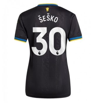 Poceni Nogometni Dresi Manchester United Tretji 2025-26 Ženski Benjamin Sesko 30