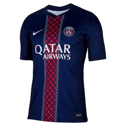 Poceni Moški Nogometni dresi Paris Saint-Germain PSG Domači 2025-26 Bradley Barcola 29