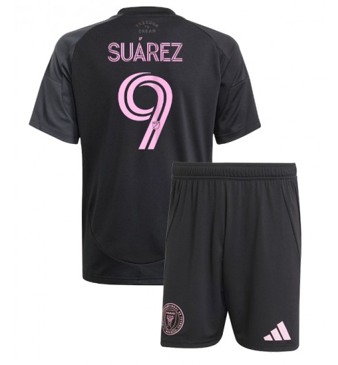 Nogometni dresi za otroke Kompleti Luis Suarez #9 Inter Miami CF Gostujoči 2025-26