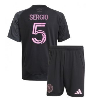 Nogometni dresi za otroke Kompleti Sergio Busquets #5 Inter Miami CF Gostujoči 2025-26