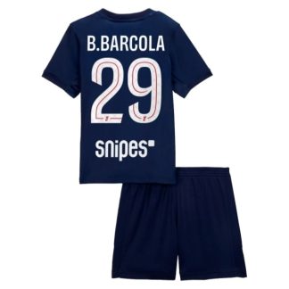 Nogometni dresi kompleti Paris Saint-Germain Bradley Barcola 29 PSG Domači 2025-26