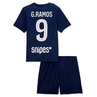 Poceni Nogometni dresi Paris Saint-Germain PSG Domači 2025-26 Otroški Goncalo Ramos 9