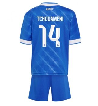 Kupiti Otroški Nogometni dresi Real Madrid Tretji 2025-26 Aurelien Tchouameni 14