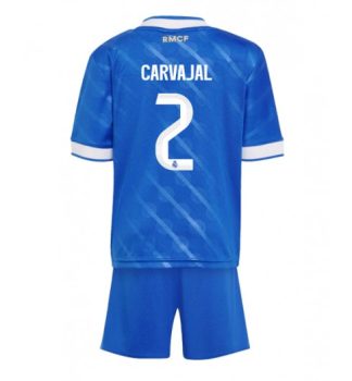 Kupiti Otroški Nogometni dresi kompleti Real Madrid Tretji 2025-26 Daniel Carvajal 2
