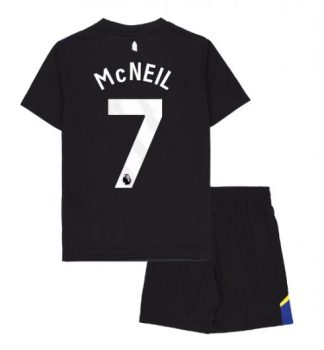 Poceni Nogometni dresi kompleti Everton Tretji 2025-26 Otroški Dwight McNeil 7