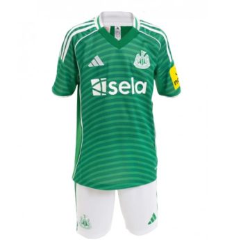 Nogometni dresi Newcastle United Gostujoči 2025-26 Otroški z lastnim tiskom