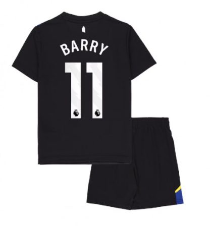 Poceni Nogometni dresi kompleti Everton Tretji 2025-26 Otroški Thierno Barry 11