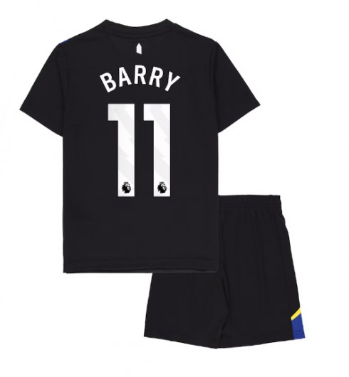 Poceni Nogometni dresi kompleti Everton Tretji 2025-26 Otroški Thierno Barry 11