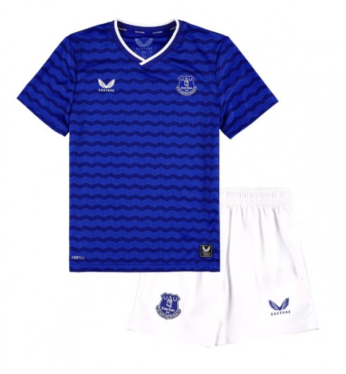 Nogometni dresi kompleti Everton Domači 2025-26 Otroški z lastnim tiskom