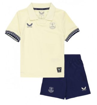 Nogometni dresi kompleti za otroke Everton Gostujoči 2025-26