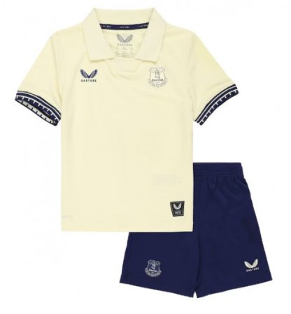Nogometni dresi kompleti za otroke Everton Gostujoči 2025-26