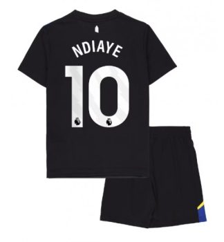 Poceni Nogometni dresi za otroke Everton Tretji 2025-26 črna Iliman Ndiaye 10