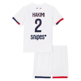 Otroški Nogometni dresi Paris Saint-Germain Achraf Hakimi 2 PSG Gostujoči 2025-26