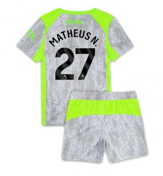 Nogometni dresi kompleti Manchester City Tretji 2025-26 Otrošk Matheus Nunes 27