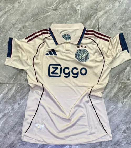 Kupiti Moski Nogometni dresi Ajax Amsterdam Tretji 2025-26 z lastnim tiskom.webp