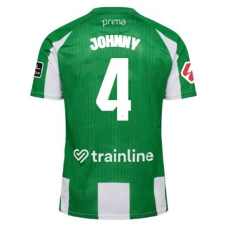 Poceni Moški Nogometni dresi Balompié Johnny 4 Real Betis Domači 2025-26