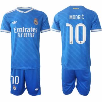 Poceni Nogometni dresi kompleti Luka Modrić #10 Real Madrid Tretji 2025-26