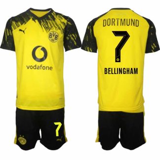 Poceni Nogometni Dresi Jobe Bellingham #7 BVB Borussia Dortmund Domači 2025-26 Moški