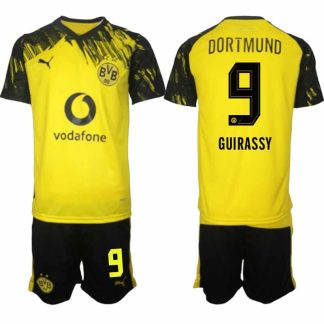 Poceni Nogometni Dresi Serhou Guirassy #9 BVB Borussia Dortmund Domači 2025-26 Moški