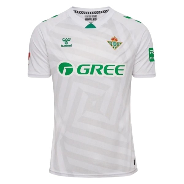 Kupiti Nogometni dresi Real Betis Vratar Gostujoči 2025-26 bela Moški Kratek Rokav