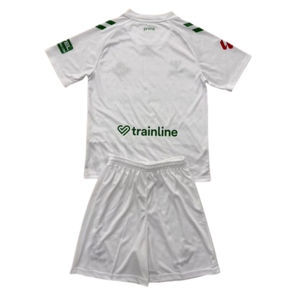 Nogometni dresi kompleti Real Betis Vratar Gostujoči 2025-26 bela Otroški